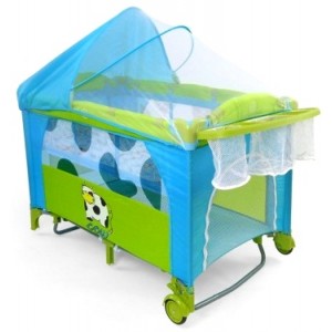 Cestovná postieľka Milly Mally Mirage Deluxe, Cow